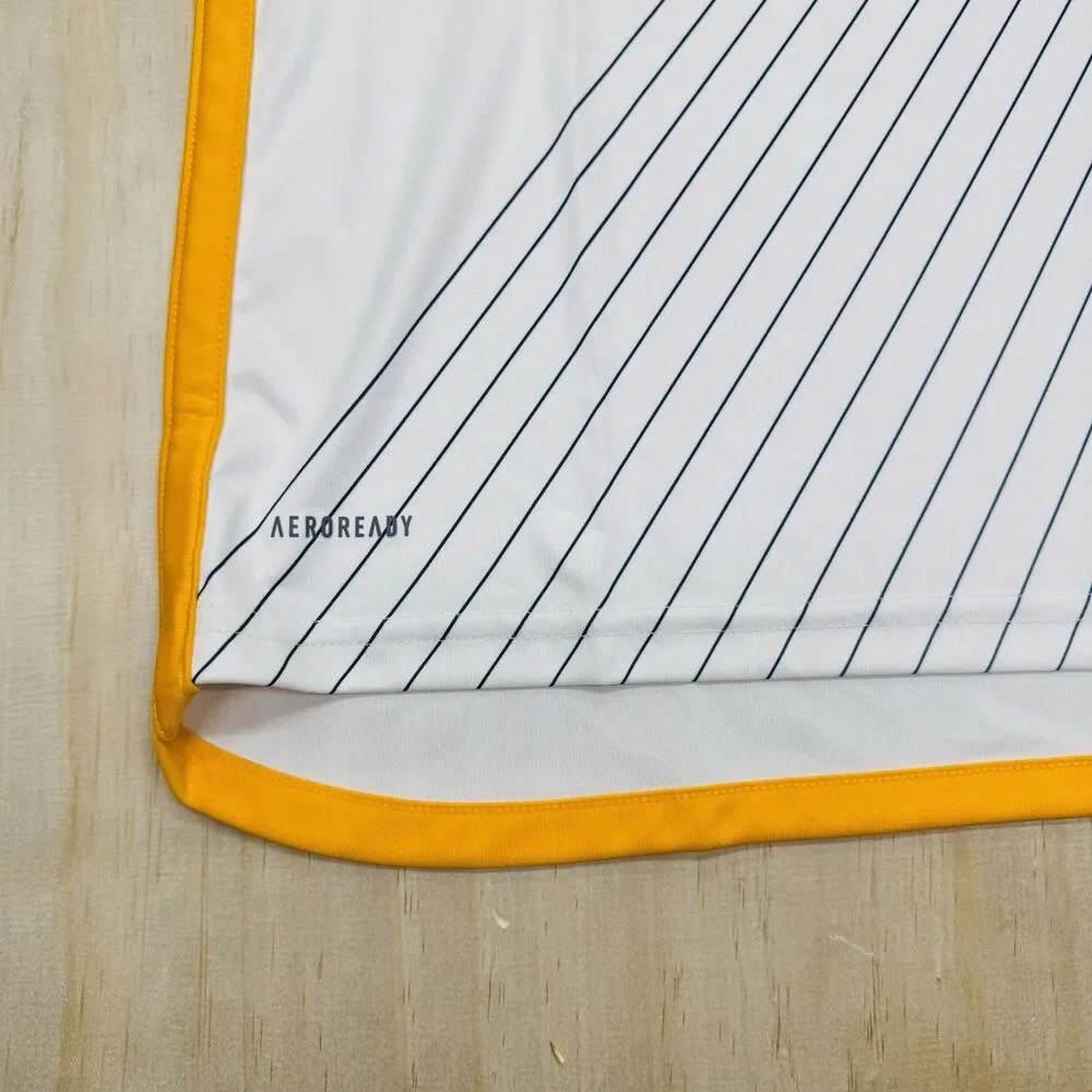 NEW LA Galaxy Adidas 24/25 Home Soccer Jersey White Mens Sz LG Slim Fit HZ6220
